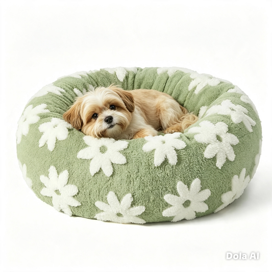 Cama Donut Antiestrés Premium para perros - Talla S