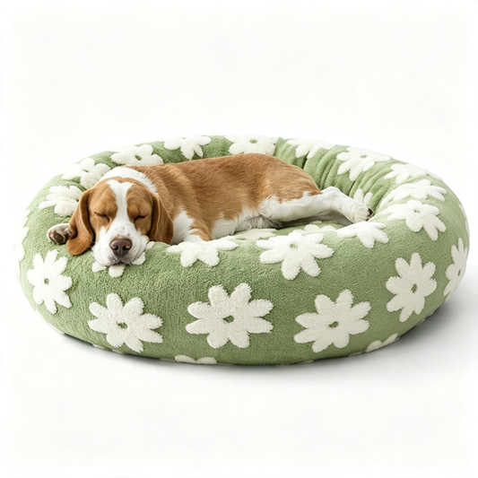 Cama Donut Antiestrés Premium para perros - Talla S